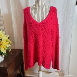 Free people pull over sweater Lg